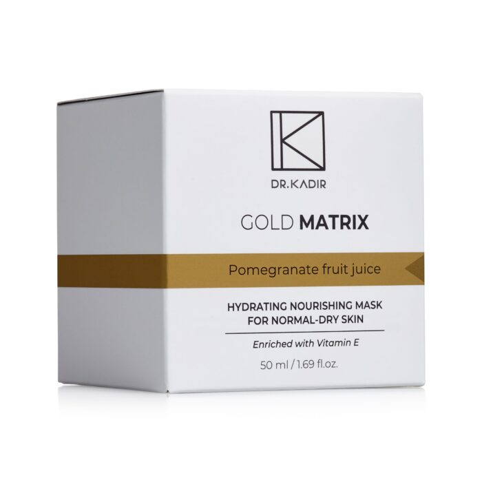 DR Kadir Gold Matrix Pomegranate fruit juice mask box