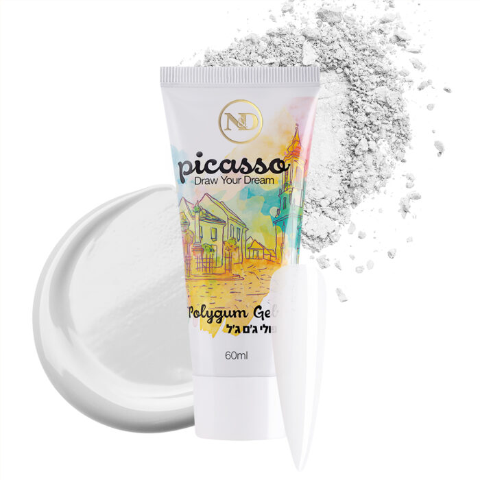 picasso polygum gel_Fanny White