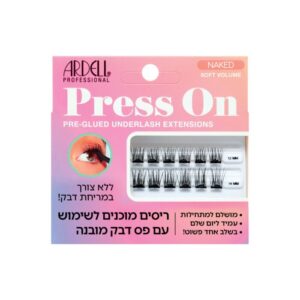 ריסים מוכנים לשימוש עם פס דבק מובנה | ארדל ARDELL