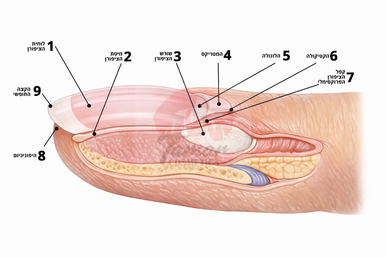 אנטומיית הציפורן